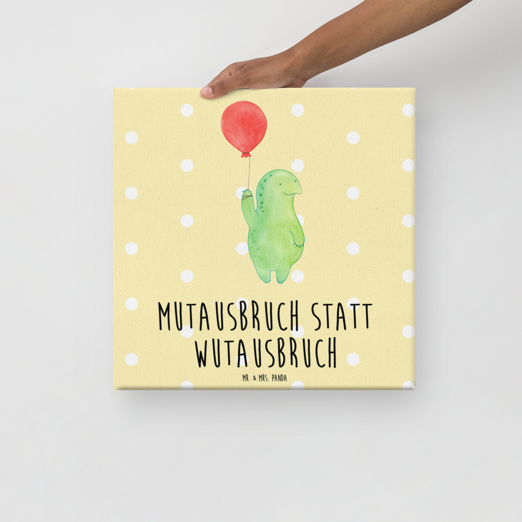 Leinwand Bild Schildkröte Luftballon Leinwand, Bild, Kunstdruck, Wanddeko, Dekoration, Schildkröte, Schildkröten, Mutausbruch, Motivation, Motivationsspruch