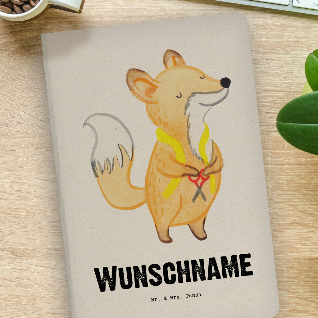 DIN A4 Personalisiertes Notizbuch Schneider mit Herz Personalisiertes Notizbuch, Notizbuch mit Namen, Notizbuch bedrucken, Personalisierung, Namensbuch, Namen, Beruf, Ausbildung, Jubiläum, Abschied, Rente, Kollege, Kollegin, Geschenk, Schenken, Arbeitskollege, Mitarbeiter, Firma, Danke, Dankeschön