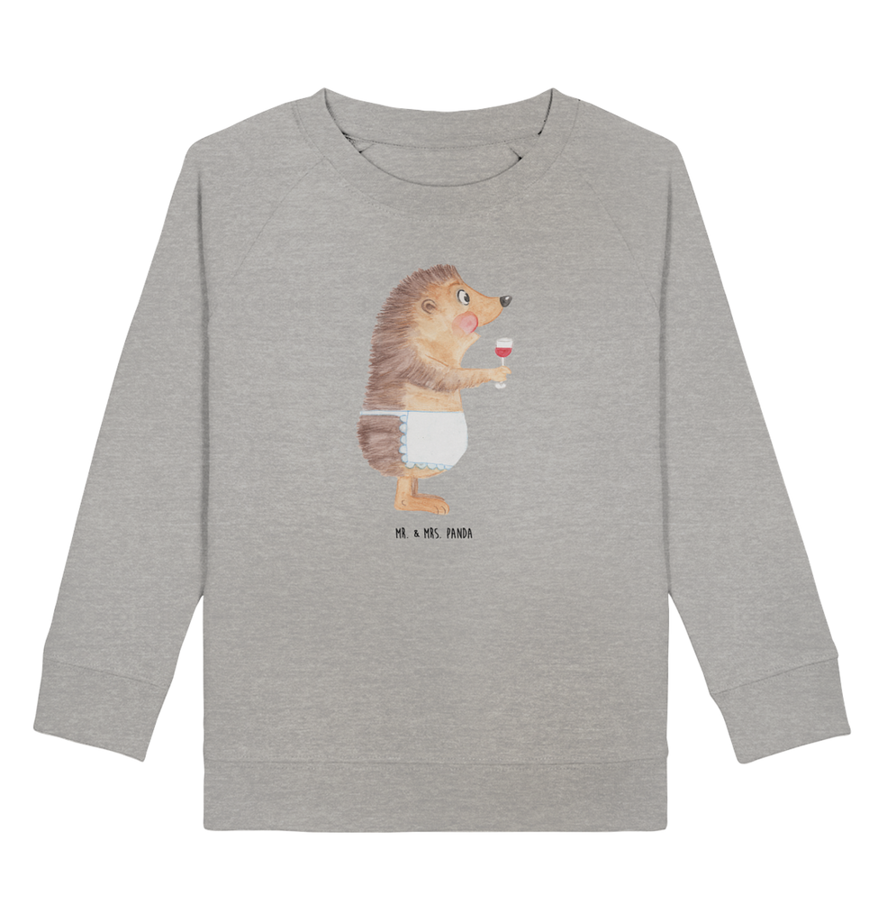 Organic Kinder Pullover Igel mit Wein Kinder Pullover, Kinder Sweatshirt, Jungen, Mädchen, Tiermotive, Gute Laune, lustige Sprüche, Tiere, Wein Spruch, Igel, Geschenk Weintrinker, Geschenk Weinliebhaber, Wein Deko, Weinglas, Rotwein, Weißwein, Wein trinken