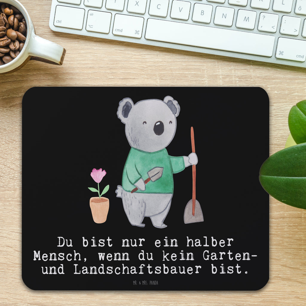 Mauspad Garten- und Landschaftsbauer mit Herz Mousepad, Computer zubehör, Büroausstattung, PC Zubehör, Arbeitszimmer, Mauspad, Einzigartiges Mauspad, Designer Mauspad, Mausunterlage, Mauspad Büro, Beruf, Ausbildung, Jubiläum, Abschied, Rente, Kollege, Kollegin, Geschenk, Schenken, Arbeitskollege, Mitarbeiter, Firma, Danke, Dankeschön, Gärtner, Gartenplaner, Gärtnerei, Gartenbau, Hobbygärtner, Garten- und Landschaftsbauer