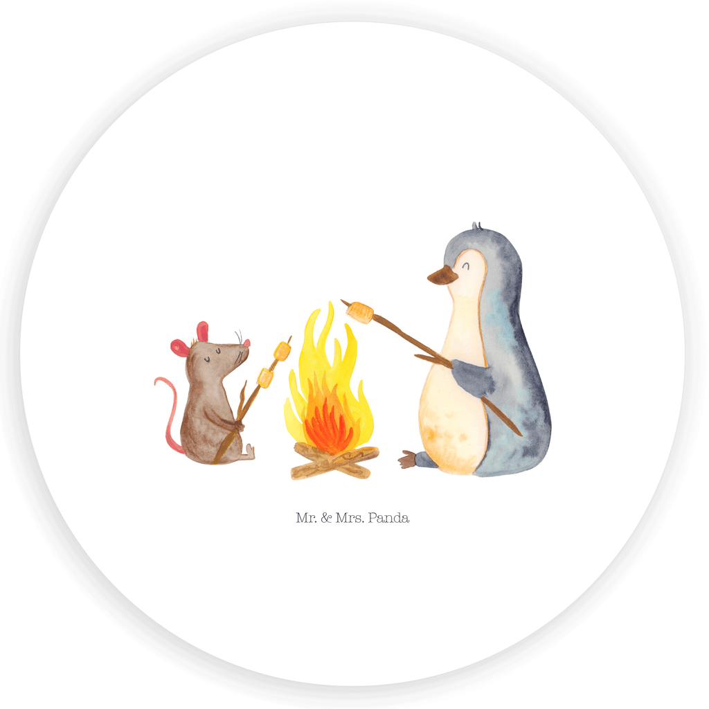 Rund Aufkleber Pinguin Lagerfeuer Sticker, Aufkleber, Etikett, Kinder, rund, Pinguin, Maus, Pinguine, Lagerfeuer, Leben, Arbeit, Job, Motivation, Büro, Büroalltag, Lebensspruch, Lebensmotivation, Neustart, Liebe, grillen, Feuer, Marshmallows