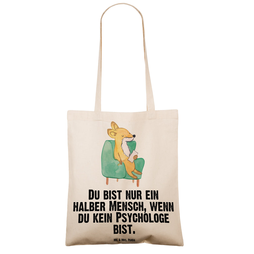 Tragetasche Psychologe mit Herz Beuteltasche, Beutel, Einkaufstasche, Jutebeutel, Stoffbeutel, Tasche, Shopper, Umhängetasche, Strandtasche, Schultertasche, Stofftasche, Tragetasche, Badetasche, Jutetasche, Einkaufstüte, Laptoptasche, Beruf, Ausbildung, Jubiläum, Abschied, Rente, Kollege, Kollegin, Geschenk, Schenken, Arbeitskollege, Mitarbeiter, Firma, Danke, Dankeschön, Psychologe, Therapeut, Studium