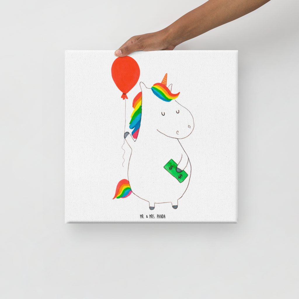 Leinwand Bild Einhorn Luftballon Leinwand, Bild, Kunstdruck, Wanddeko, Dekoration, Einhorn, Einhörner, Einhorn Deko, Pegasus, Unicorn, Luftballon, Geld, Lebenslust, Freude, Geschenk, Freundin