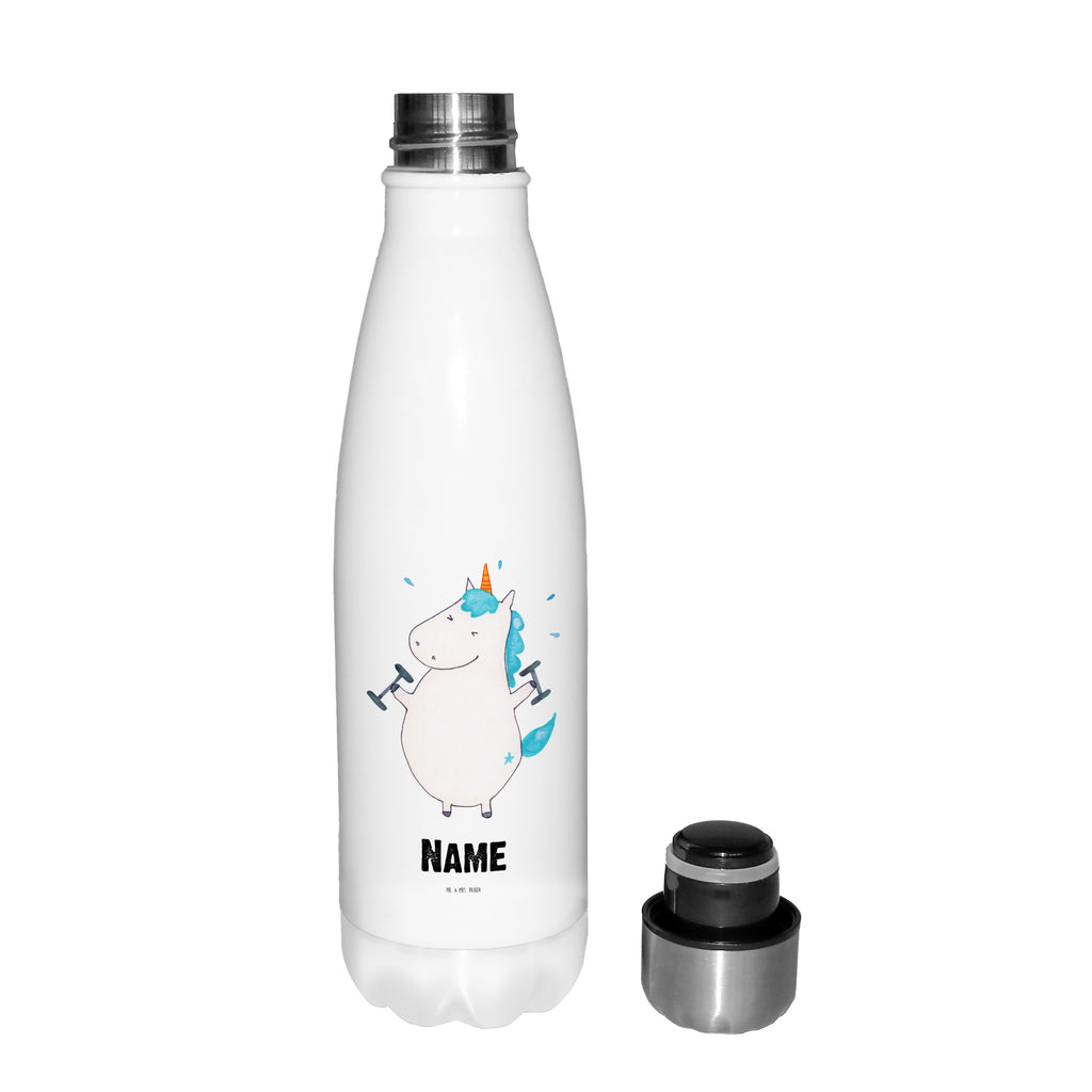 Personalisierte Thermosflasche Einhorn Fitness Personalisierte Isolierflasche, Personalisierte Thermoflasche, Personalisierte Trinkflasche, Trinkflasche Mit Namen, Wunschname, Bedrucken, Namensflasche, Einhorn, Einhörner, Einhorn Deko, Pegasus, Unicorn, Gym, Fitness, Fitnessstudio, Diät, Abnehmen, Sport, Pumpen, Geräte, Sixpack