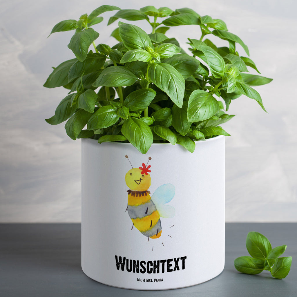 Personalisierter XL Blumentopf Biene Blume Personalisierter Blumentopf, Personalisierter Übertopf, Personalisierter Pflanztopf, Personalisierter Keramiktopf, Personalisierter Kräutertopf, Personalisierter Topf, Personalisierter Pflanzkübel, Personalisierter Blumenübertopf, Biene, Wespe, Hummel