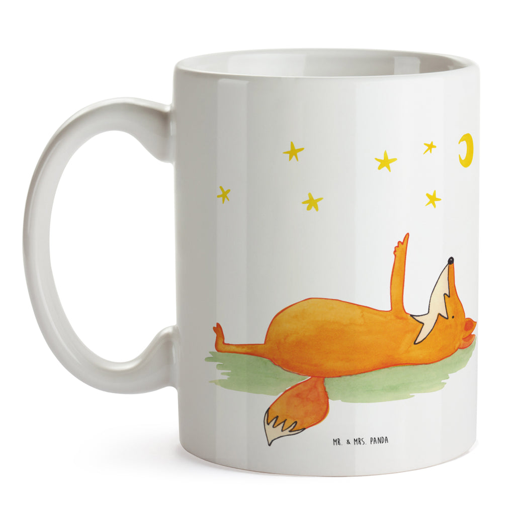 Tasse Fuchs Sterne Tasse, Kaffeetasse, Teetasse, Becher, Kaffeebecher, Teebecher, Keramiktasse, Porzellantasse, Büro Tasse, Geschenk Tasse, Tasse Sprüche, Tasse Motive, Kaffeetassen, Tasse bedrucken, Designer Tasse, Cappuccino Tassen, Schöne Teetassen, Fuchs, Füchse, tröstende Worte, Spruch positiv, Spruch schön, Romantik, Always Look on the Bright Side of Life