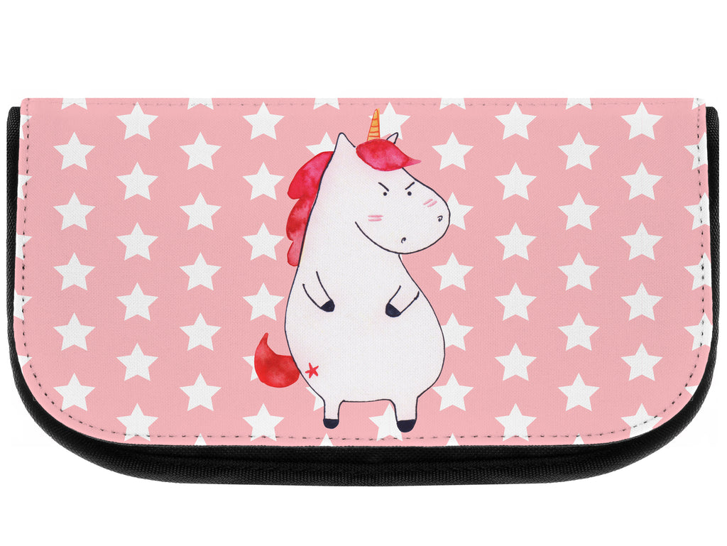 Kosmetiktasche Einhorn wütend Kosmetikbeutel, Kulturtasche, Kulturbeutel, Schminktasche, Make-Up Tasche, Kosmetiktasche, Beauty Bag, Kosmetiktasche Damen, Make Up Tasche, Kosmetik Tasche, Kosmetiktasche Klein, Kleine Kosmetiktasche, Schminktasche Klein, Kosmetiktasche Mit Fächern, Schminktäschen, Schminke Tasche, Kosmetiktaschen Damen, Beauty Case, Schmink Täschchen, Einhorn, Einhörner, Einhorn Deko, Pegasus, Unicorn, Realität, Ansage, lustlos, nein, Büro, Arbeit, wütend, dumme Fragen, lustig, Spaß, Geschenk