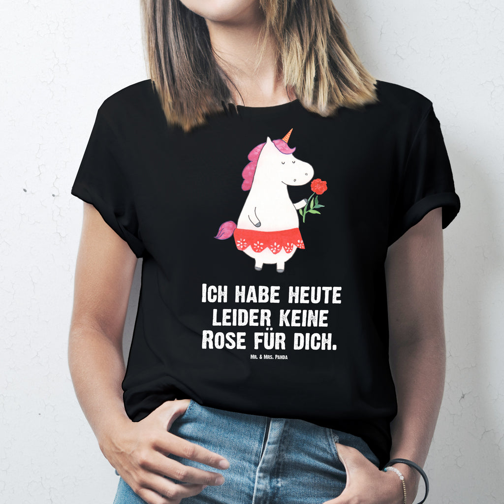 T-Shirt Standard Einhorn Dame T-Shirt, Shirt, Tshirt, Lustiges T-Shirt, T-Shirt mit Spruch, Party, Junggesellenabschied, Jubiläum, Geburstag, Herrn, Damen, Männer, Frauen, Schlafshirt, Nachthemd, Sprüche, Einhorn, Einhörner, Einhorn Deko, Pegasus, Unicorn, Dame, Lady, feine Dame, Freundin, Frau, Bachelor, Bachelorette, Abfuhr, Schluss machen, Trennung