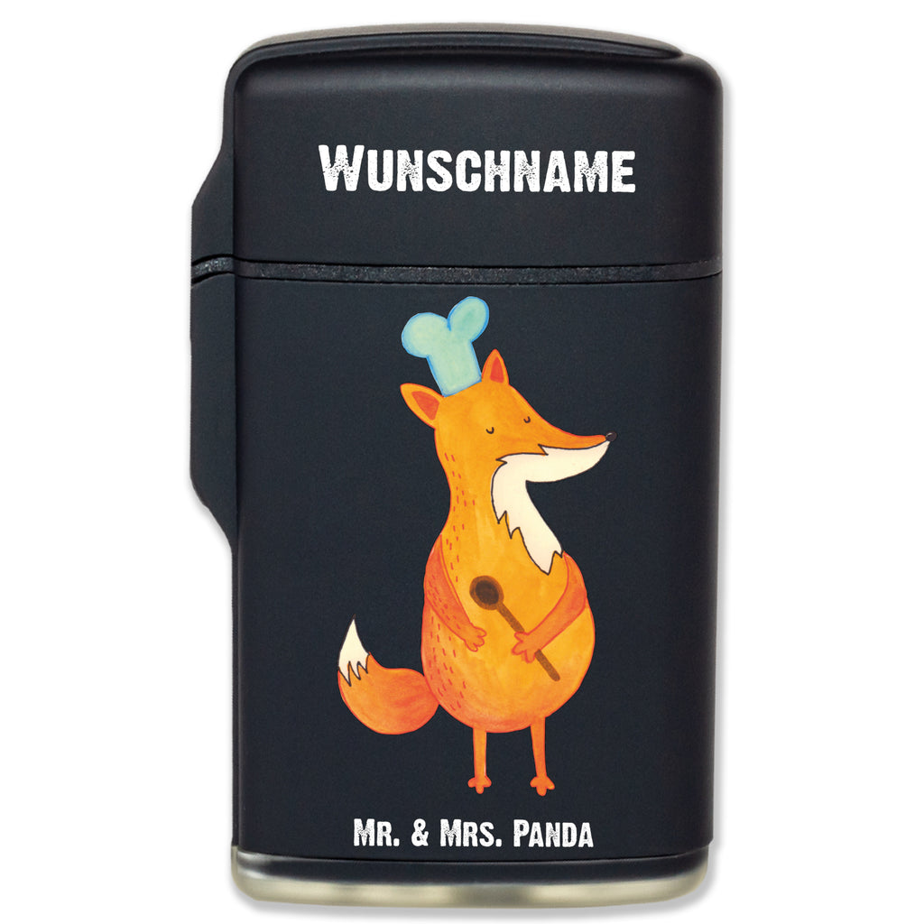 Personalisiertes Feuerzeug Fuchs Koch Personalisiertes Feuerzeug, Personalisiertes Gas-Feuerzeug, Personalisiertes Sturmfeuerzeug, Fuchs, Füchse, Koch Geschenk, Küche Spruch, Küche Deko, Köche, Bäcker, Party Spruch, Spruch lustig, witzig