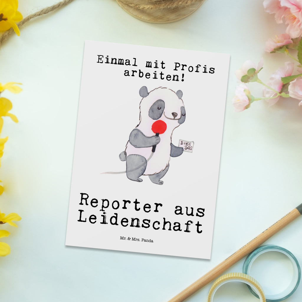 Postkarte Reporter aus Leidenschaft Postkarte, Karte, Geschenkkarte, Grußkarte, Einladung, Ansichtskarte, Geburtstagskarte, Einladungskarte, Dankeskarte, Ansichtskarten, Einladung Geburtstag, Einladungskarten Geburtstag, Beruf, Ausbildung, Jubiläum, Abschied, Rente, Kollege, Kollegin, Geschenk, Schenken, Arbeitskollege, Mitarbeiter, Firma, Danke, Dankeschön