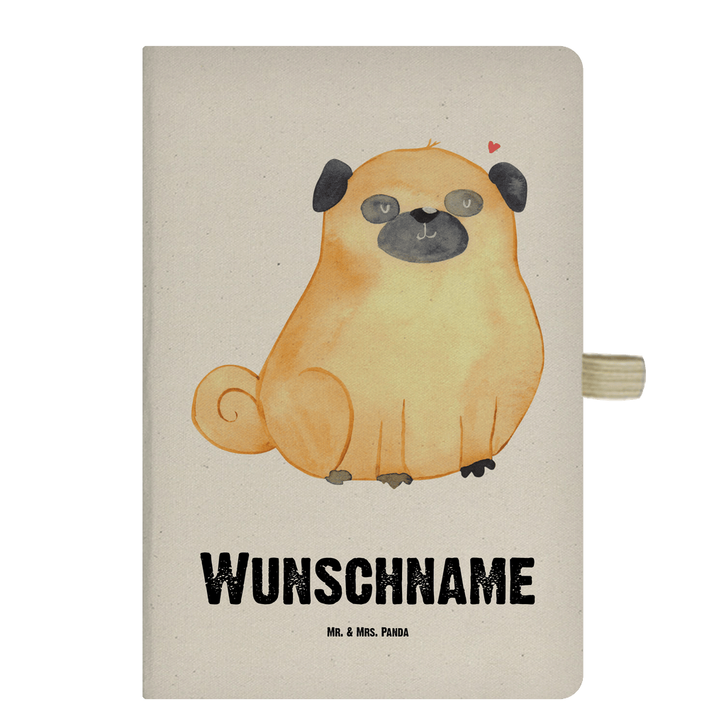 DIN A4 Personalisiertes Notizbuch Mops Personalisiertes Notizbuch, Notizbuch mit Namen, Notizbuch bedrucken, Personalisierung, Namensbuch, Namen, Hund, Hundemotiv, Haustier, Hunderasse, Tierliebhaber, Hundebesitzer, Sprüche, Mops, Liebe, Hundeliebe