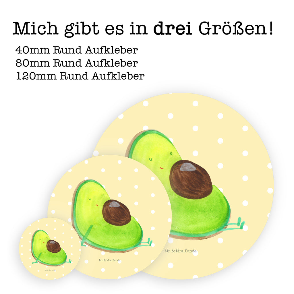 Rund Aufkleber Avocado schwanger Sticker, Aufkleber, Etikett, Avocado, Veggie, Vegan, Gesund, schwanger, Schwangerschaft, Babyparty, Babyshower