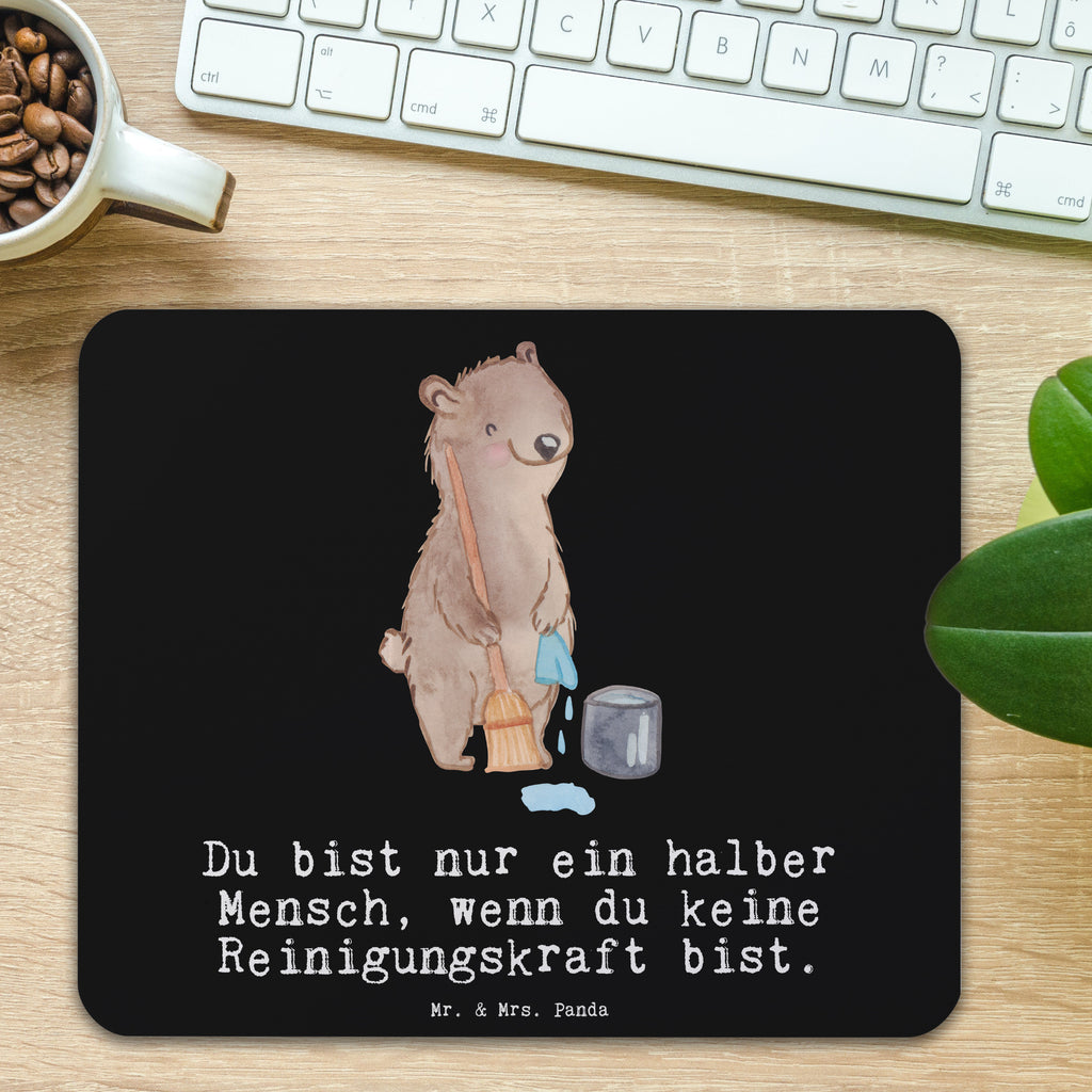 Mauspad Reinigungskraft mit Herz Mousepad, Computer zubehör, Büroausstattung, PC Zubehör, Arbeitszimmer, Mauspad, Einzigartiges Mauspad, Designer Mauspad, Mausunterlage, Mauspad Büro, Beruf, Ausbildung, Jubiläum, Abschied, Rente, Kollege, Kollegin, Geschenk, Schenken, Arbeitskollege, Mitarbeiter, Firma, Danke, Dankeschön