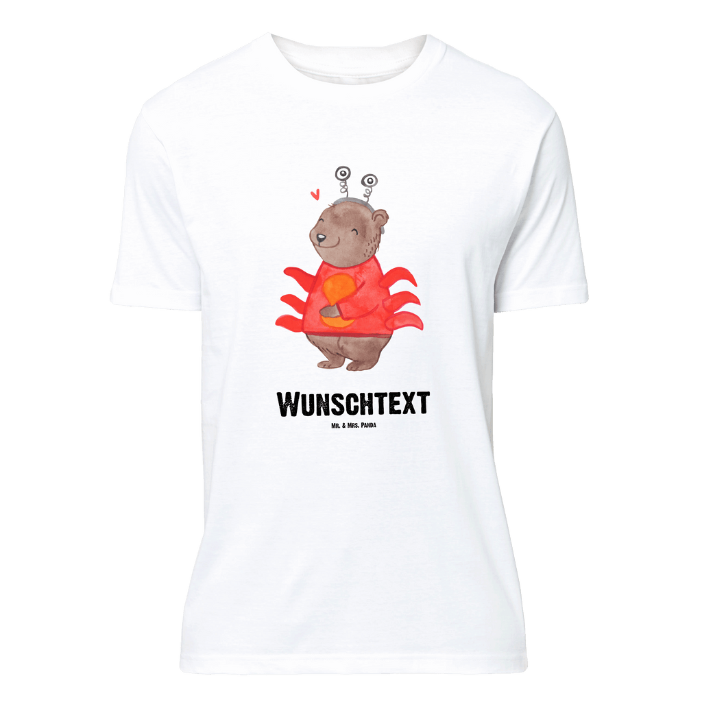 Personalisiertes T-Shirt Krebs Astrologie T-Shirt Personalisiert, T-Shirt mit Namen, T-Shirt mit Aufruck, Männer, Frauen, Tierkreiszeichen, Sternzeichen, Horoskop, Astrologie, Aszendent, Krebs, Geburtstagsgeschenk, Geschenk