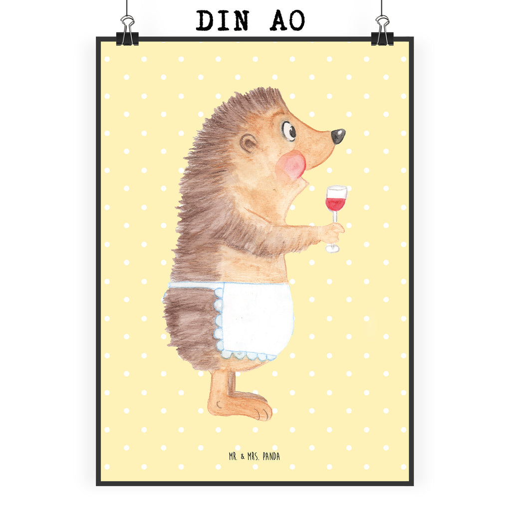 Poster Igel mit Wein Poster, Wandposter, Bild, Wanddeko, Küchenposter, Kinderposter, Wanddeko Bild, Raumdekoration, Wanddekoration, Handgemaltes Poster, Mr. & Mrs. Panda Poster, Designposter, Kunstdruck, Posterdruck, Tiermotive, Gute Laune, lustige Sprüche, Tiere, Wein Spruch, Igel, Geschenk Weintrinker, Geschenk Weinliebhaber, Wein Deko, Weinglas, Rotwein, Weißwein, Wein trinken