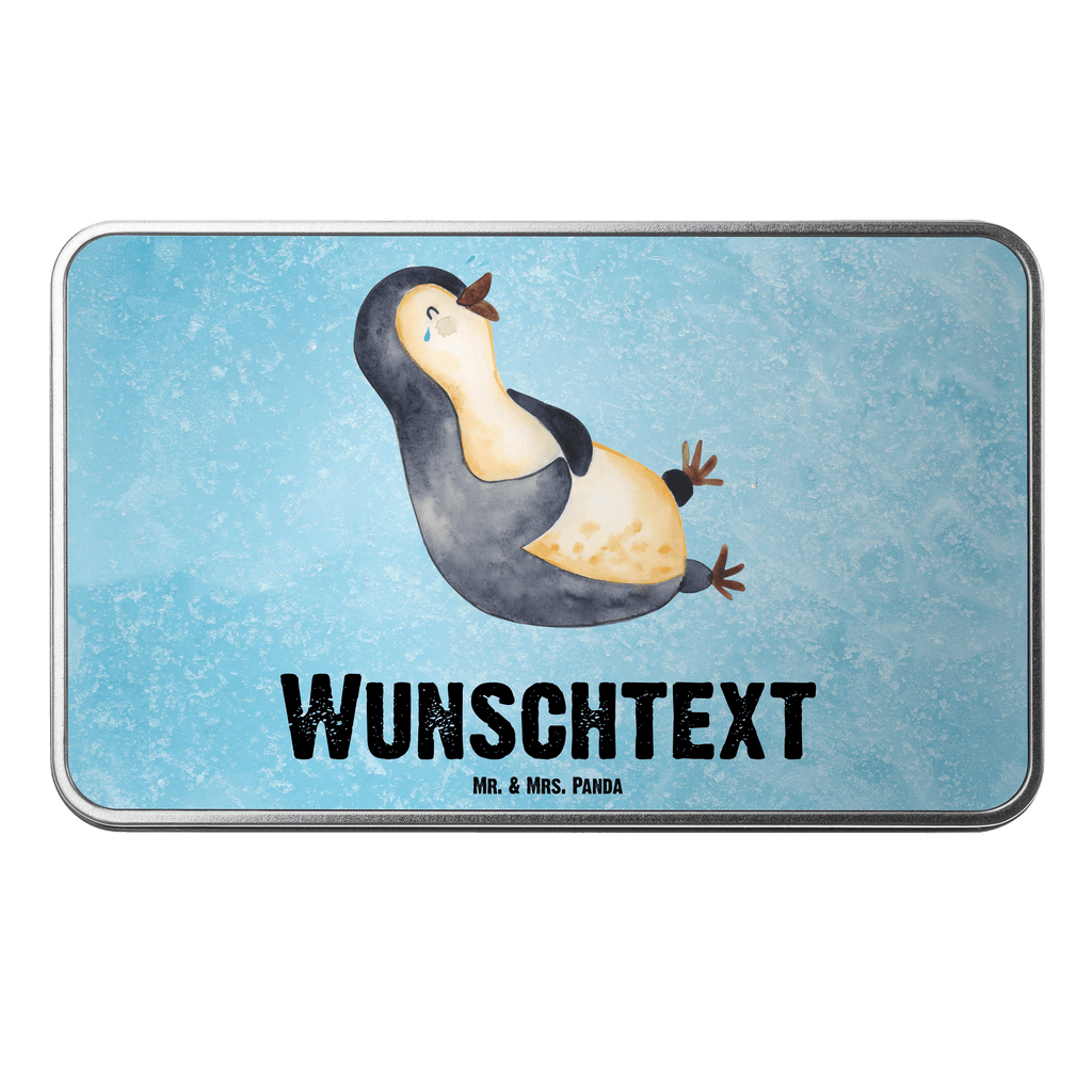 Personalisierte Metalldose Pinguin Bier Personalisierte Metalldose, Dose mit Namen, Namensdose, Kiste mit Namen, Namenskiste, Pinguin, Pinguine, Bier, Oktoberfest