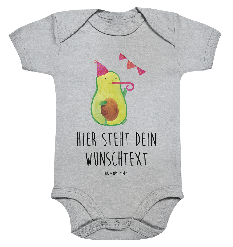 Personalisierter Baby Body Avocado Party Time Personalisierter Baby Body, Personalisierte Babykleidung, Personalisierter Babystrampler, Personalisierter Strampler, Personalisierter Wickelbody, Personalisierte Baby Erstausstattung, Junge, Mädchen, Avocado, Veggie, Vegan, Gesund