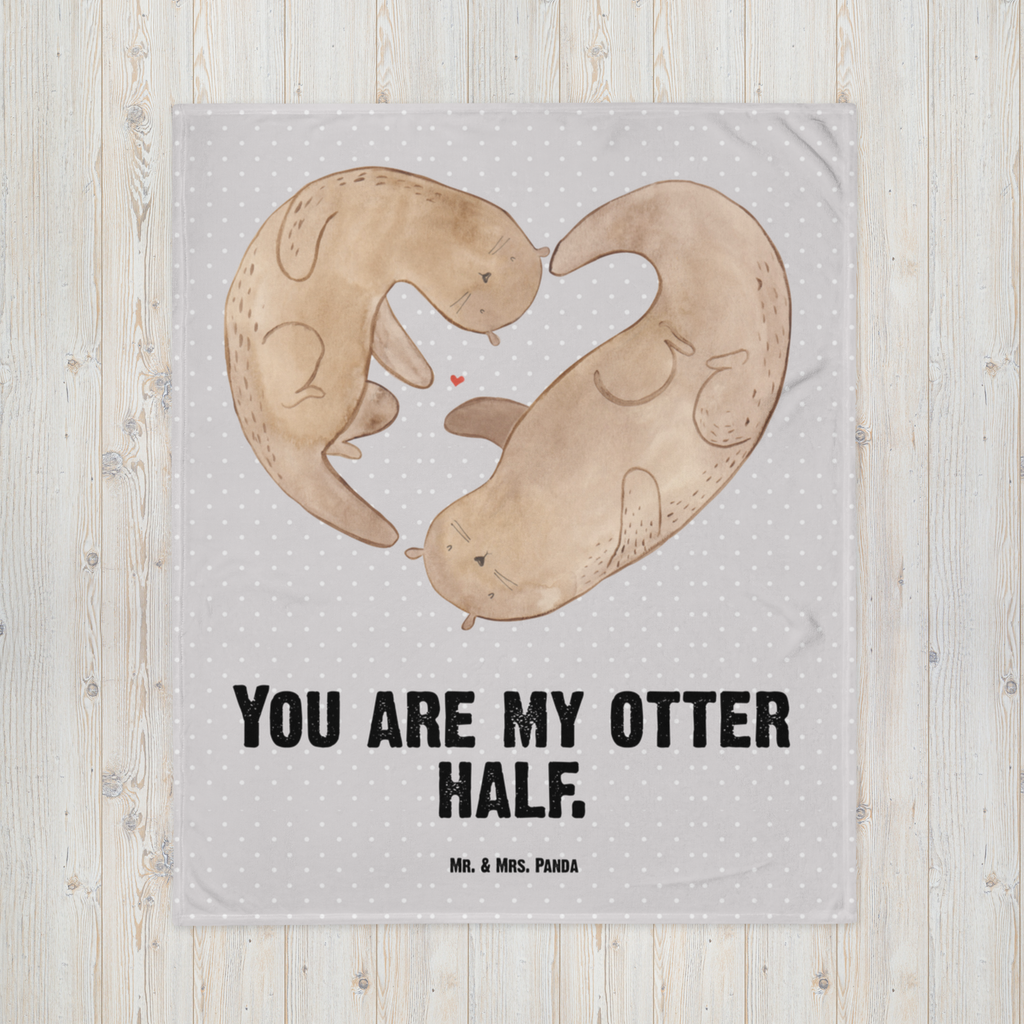 Babydecke Otter Herz Babydecke, Babygeschenk, Geschenk Geburt, Babyecke Kuscheldecke, Krabbeldecke, Otter, Fischotter, Seeotter, Liebe, Herz, Liebesbeweis, Liebesgeschenk, Bessere Hälfte, Love you, Jahrestag, Hochzeitstag, Verlobung, gemeinsames Leben