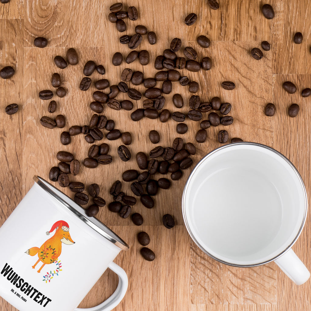 Personalisierte Emaille Tasse Fuchs Weihnachten Emaille Tasse personalisiert, Emaille Tasse mit Namen, Campingtasse personalisiert, Namenstasse, Campingtasse bedrucken, Campinggeschirr personalsisert, tasse mit namen, personalisierte tassen, personalisierte tasse, tasse selbst gestalten, tasse bedrucken, tassen bedrucken, Winter, Weihnachten, Weihnachtsdeko, Nikolaus, Advent, Heiligabend, Wintermotiv, Fuchs, Füchse, Spruch schön, Geschenk Weihnachten, Weihnachtsmann, Weihnachtszeit