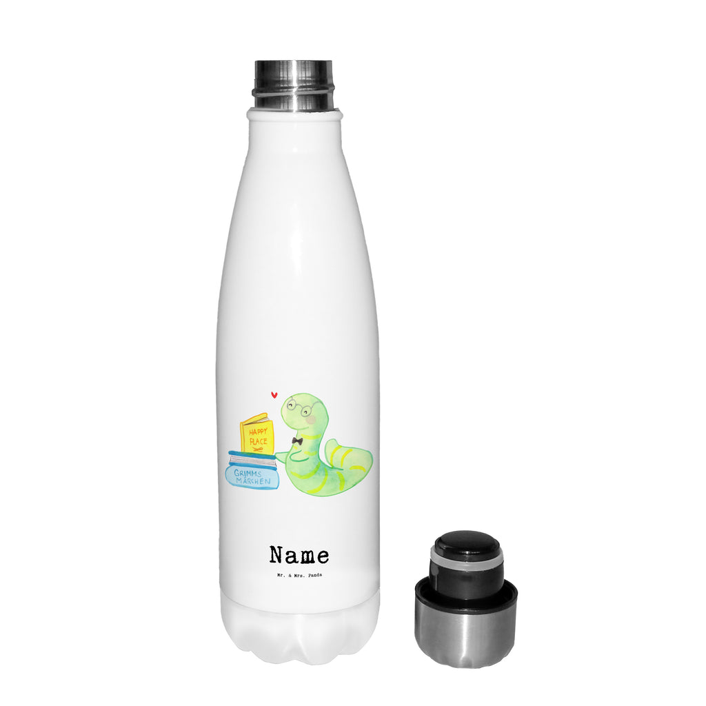 Personalisierte Thermosflasche Buchhändler mit Herz Personalisierte Isolierflasche, Personalisierte Thermoflasche, Personalisierte Trinkflasche, Trinkflasche Mit Namen, Wunschname, Bedrucken, Namensflasche, Beruf, Ausbildung, Jubiläum, Abschied, Rente, Kollege, Kollegin, Geschenk, Schenken, Arbeitskollege, Mitarbeiter, Firma, Danke, Dankeschön, Buchhändler, Buchhandlung, Buchverkäufer, Bibliothekar, Bücherwurm