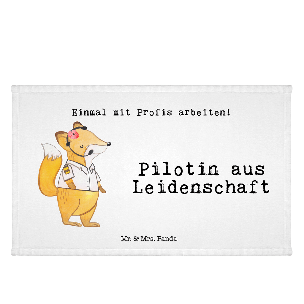 Handtuch Pilotin aus Leidenschaft Gästetuch, Reisehandtuch, Sport Handtuch, Frottier, Kinder Handtuch, Beruf, Ausbildung, Jubiläum, Abschied, Rente, Kollege, Kollegin, Geschenk, Schenken, Arbeitskollege, Mitarbeiter, Firma, Danke, Dankeschön, Pilotin, Flugkapitänin, Cockpit, Flugzeug