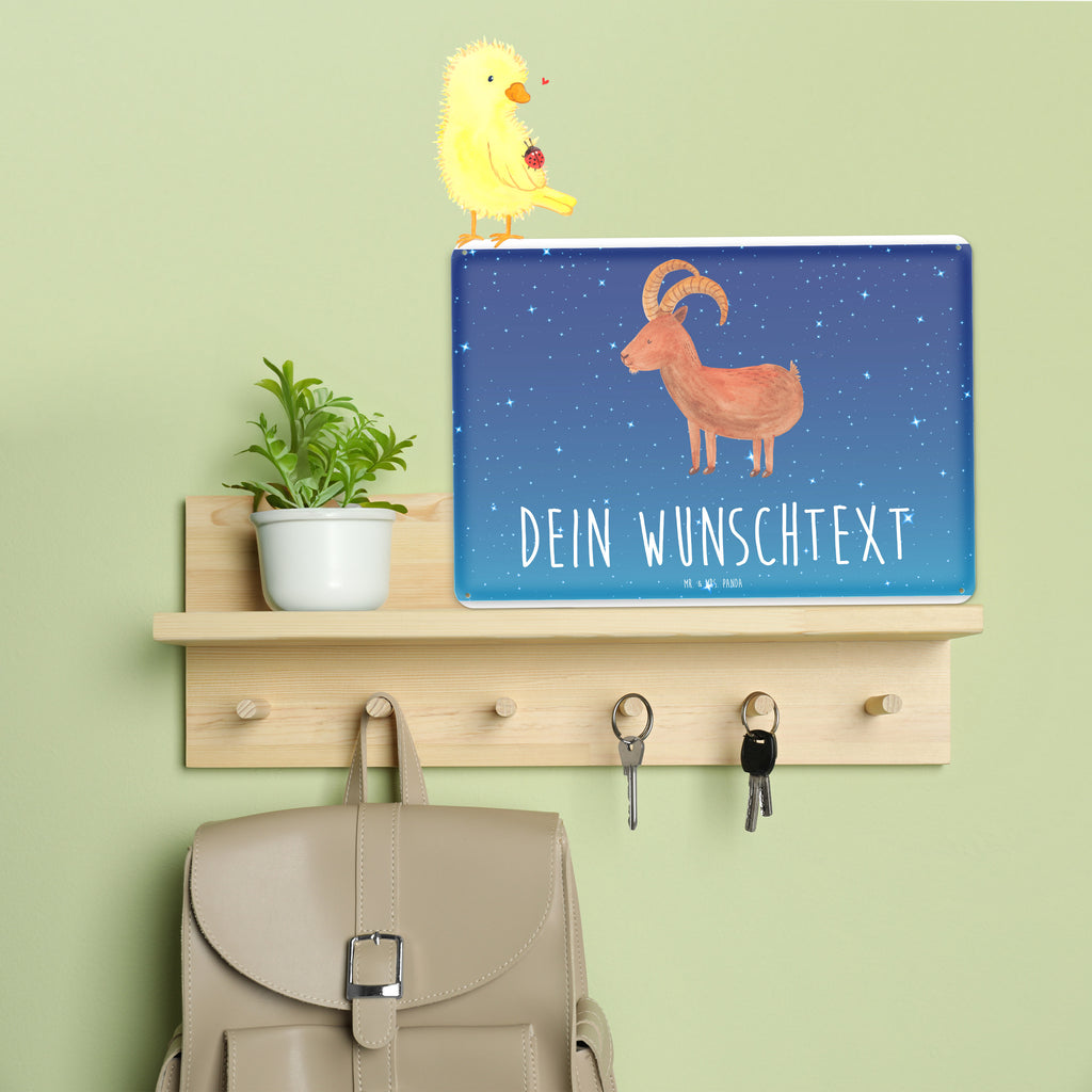 Personalisiertes Blechschild Sternzeichen Steinbock Blechschild, Metallschild, Geschenk Schild, Schild, Magnet-Metall-Schild, Deko Schild, Wandschild, Wand-Dekoration, Türschild, Tierkreiszeichen, Sternzeichen, Horoskop, Astrologie, Aszendent, Steinböcke, Steinbock Geschenk, Steinbock Sternzeichen, Geschenk Dezember, Geschenk Januar, Geburtstag Dezember, Geburtstag Januar, Ziege, Bock