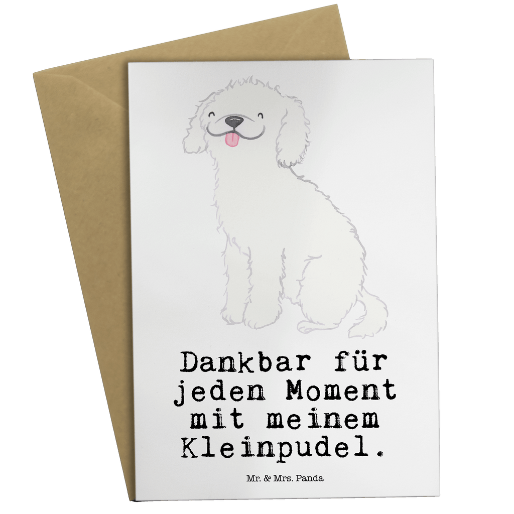 Grußkarte Kleinpudel Moment Grußkarte, Klappkarte, Einladungskarte, Glückwunschkarte, Hochzeitskarte, Geburtstagskarte, Karte, Ansichtskarten, Hund, Hunderasse, Rassehund, Hundebesitzer, Geschenk, Tierfreund, Schenken, Welpe, Pudel, Kleinpudel