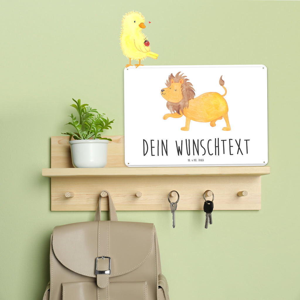 Personalisiertes Blechschild Sternzeichen Löwe Blechschild, Metallschild, Geschenk Schild, Schild, Magnet-Metall-Schild, Deko Schild, Wandschild, Wand-Dekoration, Türschild, Tierkreiszeichen, Sternzeichen, Horoskop, Astrologie, Aszendent, Löwe Geschenk, Löwe Sternzeichen, Geschenk Juli, Geburtstag Juli, Geschenk August, Geburtstag August, König der Tiere