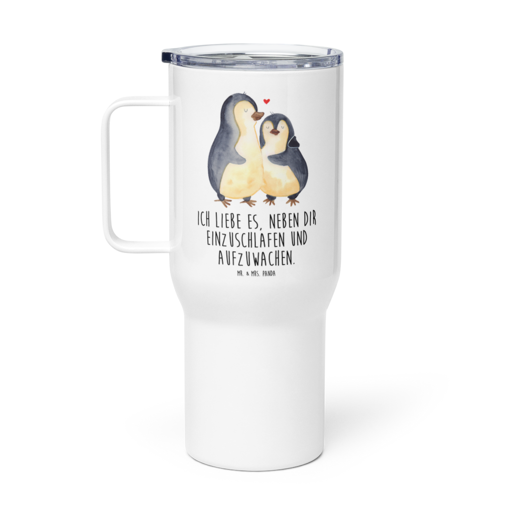 XXL Thermobecher Pinguine Einschlafen Thermobecher, XL Thermobecher, Reisebecher, XL Reisetasse, Großer Thermobecher, Autobecher, Jumbo Becher, Liebe, Partner, Freund, Freundin, Ehemann, Ehefrau, Heiraten, Verlobung, Heiratsantrag, Liebesgeschenk, Jahrestag, Hocheitstag, Valentinstag, Geschenk für Frauen, Hochzeitstag, Mitbringsel, Geschenk für Freundin, Geschenk für Partner, Liebesbeweis, für Männer, für Ehemann