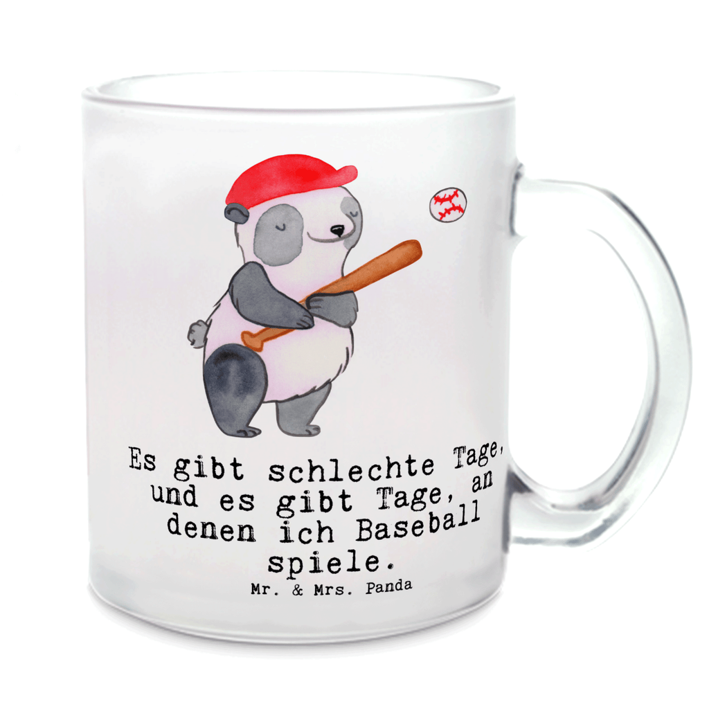 Teetasse Panda Baseball spielen Tage Teetasse, Teeglas, Teebecher, Tasse mit Henkel, Tasse, Glas Teetasse, Teetasse aus Glas, Geschenk, Sport, Sportart, Hobby, Schenken, Danke, Dankeschön, Auszeichnung, Gewinn, Sportler, Baseball spielen, Baseball Spielen, Baseball Match, Ballsport, Baseballplatz, Baseballverein