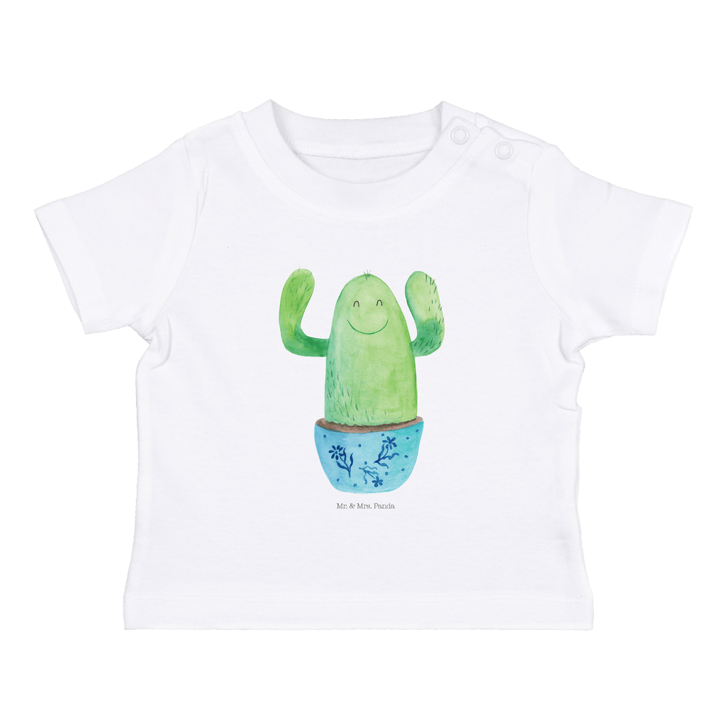 Organic Baby Shirt Kaktus Happy Baby T-Shirt, Jungen Baby T-Shirt, Mädchen Baby T-Shirt, Shirt, Kaktus, Kakteen, Motivation, Spruch, lustig, Kindersicherung, Neustart, Büro, Büroalltag, Kollege, Kollegin, Freundin, Mutter, Familie, Ausbildung