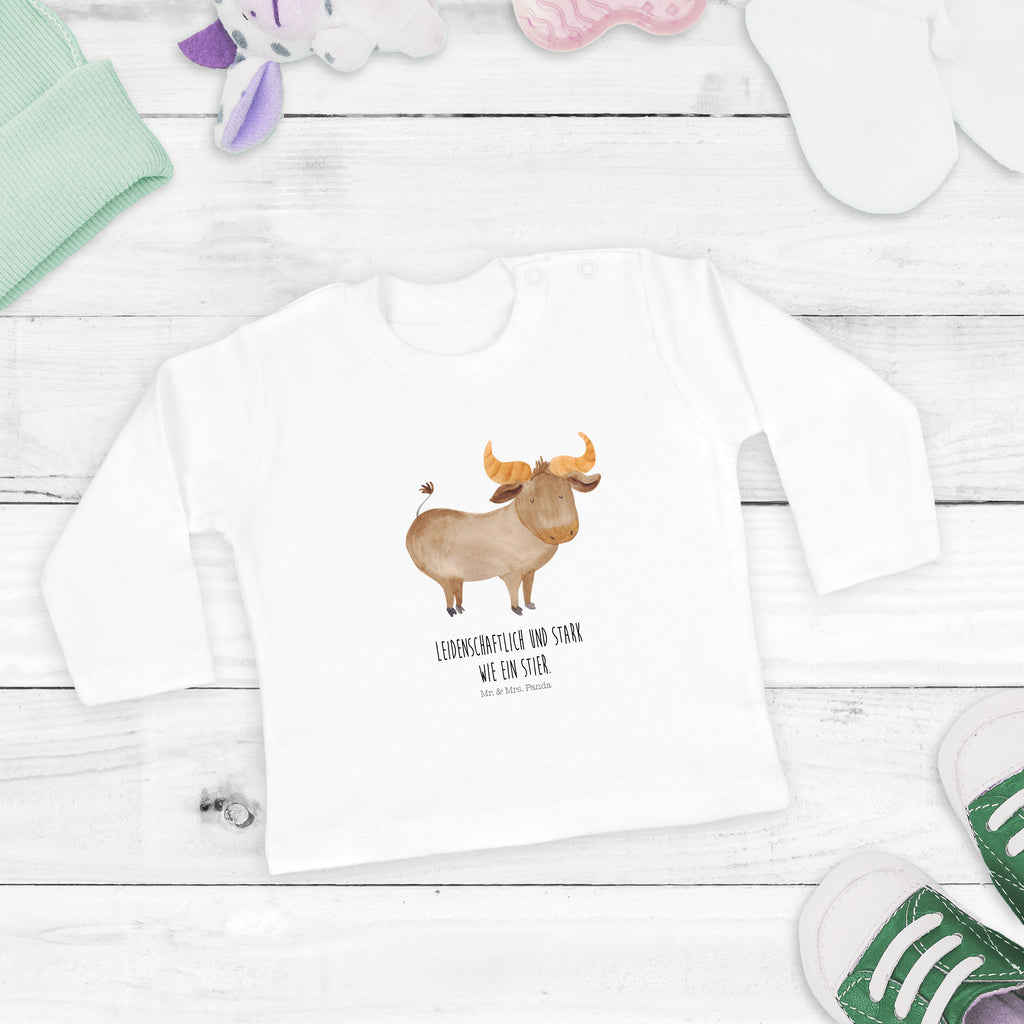 Baby Longsleeve Sternzeichen Stier Mädchen, Jungen, Baby, Langarm, Bio, Kleidung, Tierkreiszeichen, Sternzeichen, Horoskop, Astrologie, Aszendent, Stier, Stier Geschenk, Stier Sternzeichen, Geschenk Mai, Geschenk April, Geburtstag Mai, Geburtstag April, Rind, Ochse