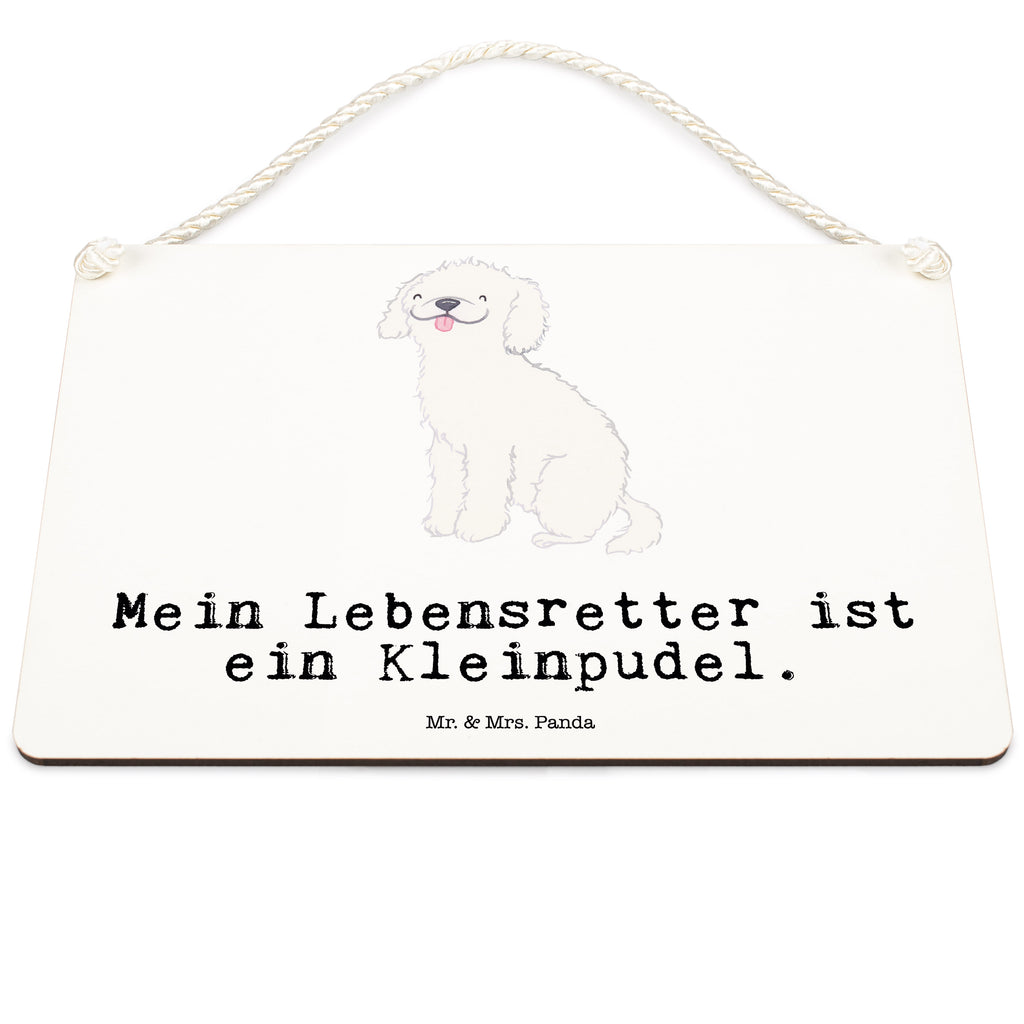 Deko Schild Kleinpudel Lebensretter Dekoschild, Deko Schild, Schild, Tür Schild, Türschild, Holzschild, Wandschild, Wanddeko, Hund, Hunderasse, Rassehund, Hundebesitzer, Geschenk, Tierfreund, Schenken, Welpe, Pudel, Kleinpudel