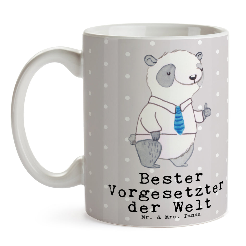 Tasse Panda Bester Vorgesetzter der Welt Tasse, Kaffeetasse, Teetasse, Becher, Kaffeebecher, Teebecher, Keramiktasse, Porzellantasse, Büro Tasse, Geschenk Tasse, Tasse Sprüche, Tasse Motive, Kaffeetassen, Tasse bedrucken, Designer Tasse, Cappuccino Tassen, Schöne Teetassen, für, Dankeschön, Geschenk, Schenken, Geburtstag, Geburtstagsgeschenk, Geschenkidee, Danke, Bedanken, Mitbringsel, Freude machen, Geschenktipp, Chef, Boss, Abschiedsgeschenk, Abteilungsleiter, Kollege, Vorgesetzter, Vorgesetzte, Arbeit, Leiter, Arbeitgeber, Führungskraft