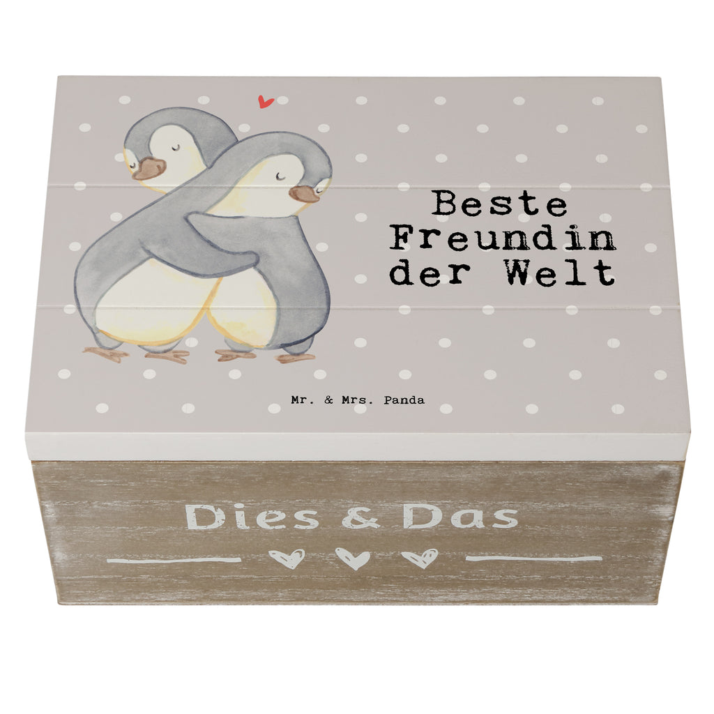 Holzkiste Pinguin Beste Freundin der Welt Holzkiste, Kiste, Schatzkiste, Truhe, Schatulle, XXL, Erinnerungsbox, Erinnerungskiste, Dekokiste, Aufbewahrungsbox, Geschenkbox, Geschenkdose, für, Dankeschön, Geschenk, Schenken, Geburtstag, Geburtstagsgeschenk, Geschenkidee, Danke, Bedanken, Mitbringsel, Freude machen, Geschenktipp, Freundin, beste Freundin, Ehefrau, Frau, bae, bff, Freundinnen, Jahrestag, Freundschaft. Liebste, beste, Spruch