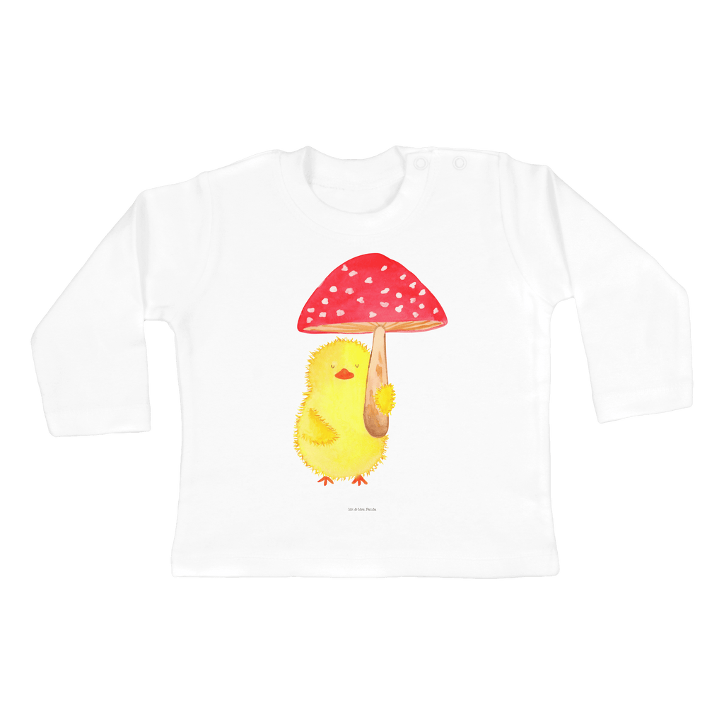 Baby Longsleeve Küken Fliegenpilz Mädchen, Jungen, Baby, Langarm, Bio, Kleidung, Ostern, Osterhase, Ostergeschenke, Osternest, Osterdeko, Geschenke zu Ostern, Ostern Geschenk, Ostergeschenke Kinder, Ostern Kinder, Küken, Fliegenpilz, Glückspilz, Frohe Ostern, Ostergrüße