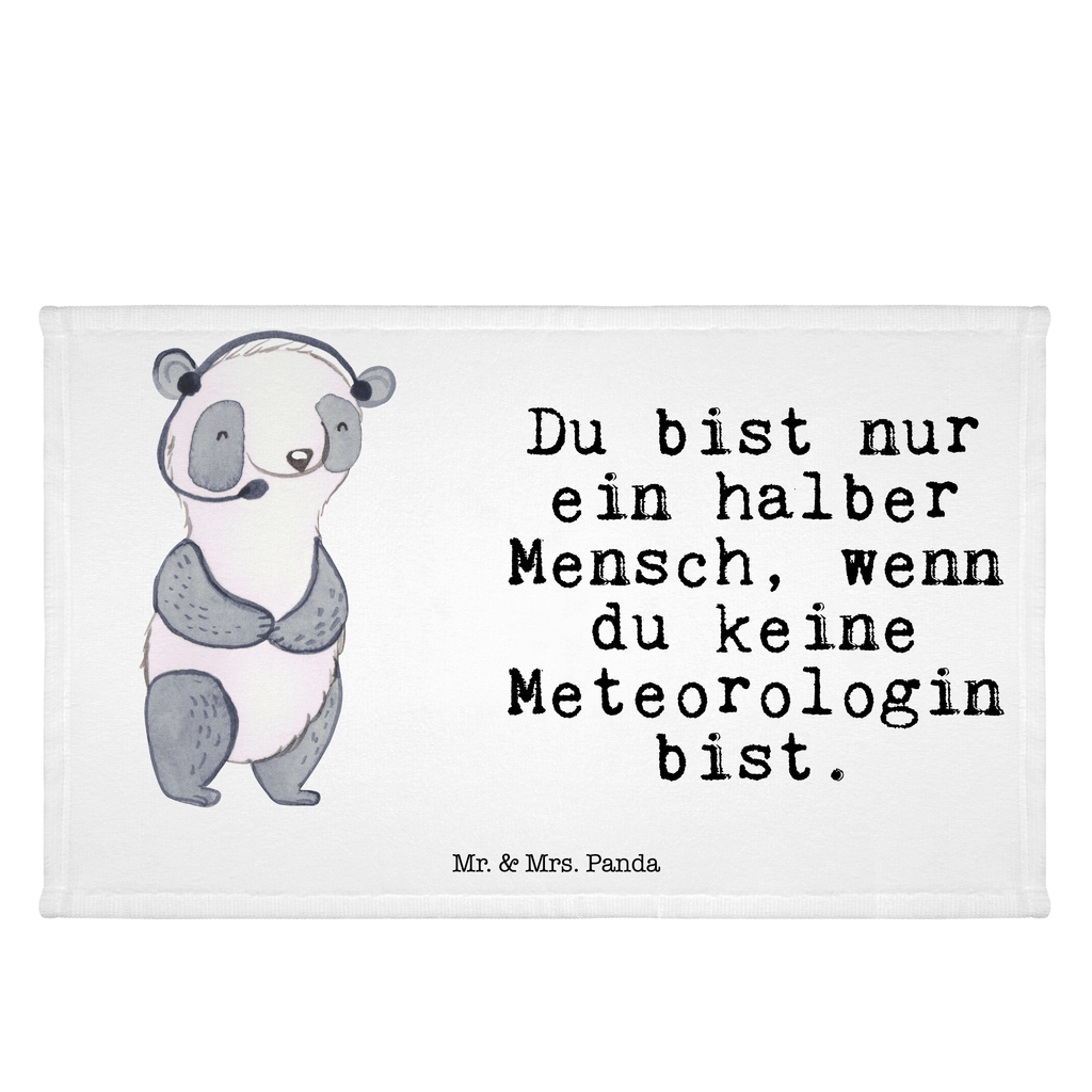 Handtuch Meteorologin mit Herz Gästetuch, Reisehandtuch, Sport Handtuch, Frottier, Kinder Handtuch, Beruf, Ausbildung, Jubiläum, Abschied, Rente, Kollege, Kollegin, Geschenk, Schenken, Arbeitskollege, Mitarbeiter, Firma, Danke, Dankeschön