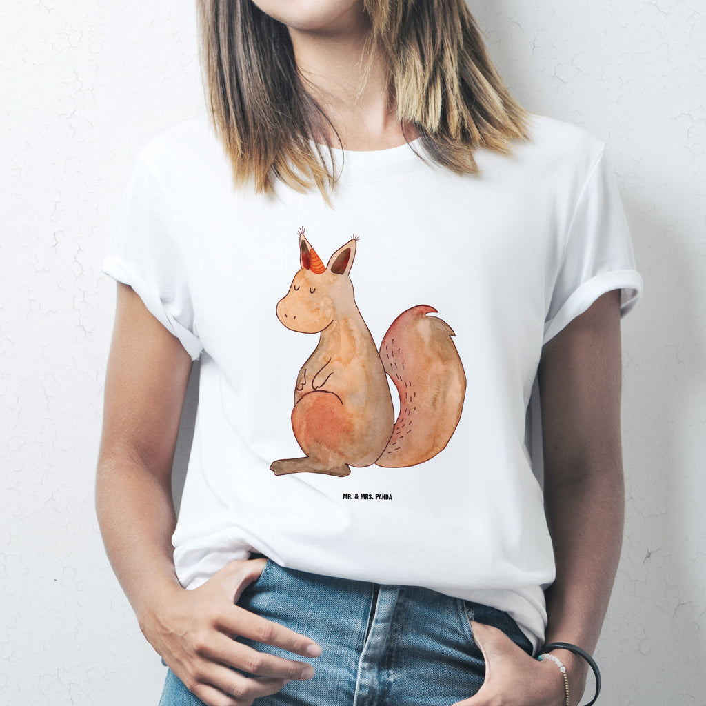 T-Shirt Standard Einhörnchen Glaube T-Shirt, Shirt, Tshirt, Lustiges T-Shirt, T-Shirt mit Spruch, Party, Junggesellenabschied, Jubiläum, Geburstag, Herrn, Damen, Männer, Frauen, Schlafshirt, Nachthemd, Sprüche, Einhorn, Einhörner, Einhorn Deko, Pegasus, Unicorn, Einhörnchen, Eichhörnchen, Eichhorn