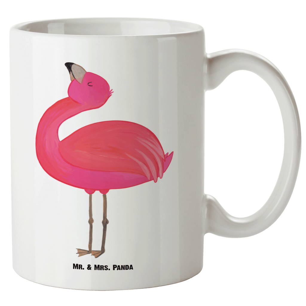 XL Tasse Flamingo stolz XL Tasse, Große Tasse, Grosse Kaffeetasse, XL Becher, XL Teetasse, spülmaschinenfest, Jumbo Tasse, Groß, Flamingo, stolz, Freude, Selbstliebe, Selbstakzeptanz, Freundin, beste Freundin, Tochter, Mama, Schwester