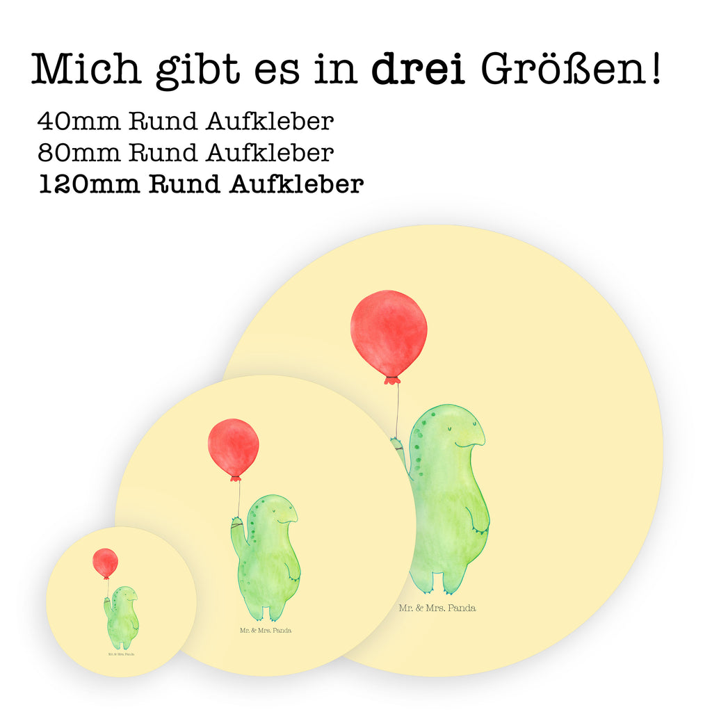 Rund Aufkleber Schildkröte Luftballon Sticker, Aufkleber, Etikett, Kinder, rund, Schildkröte, Schildkröten, Mutausbruch, Motivation, Motivationsspruch