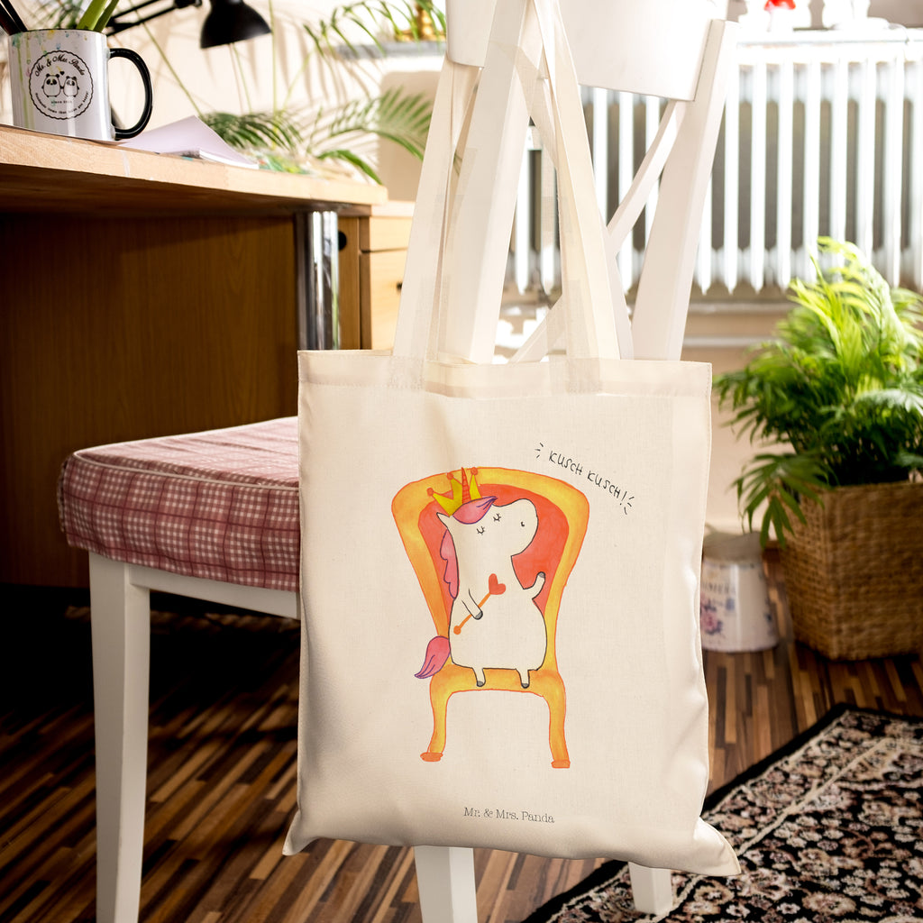 Tragetasche Einhorn König Beuteltasche, Beutel, Einkaufstasche, Jutebeutel, Stoffbeutel, Tasche, Shopper, Umhängetasche, Strandtasche, Schultertasche, Stofftasche, Tragetasche, Badetasche, Jutetasche, Einkaufstüte, Laptoptasche, Einhorn, Einhörner, Einhorn Deko, Pegasus, Unicorn, König, Präsident, Bundeskanzler, Herrscher, Kaiser, Prinzessin, Krone