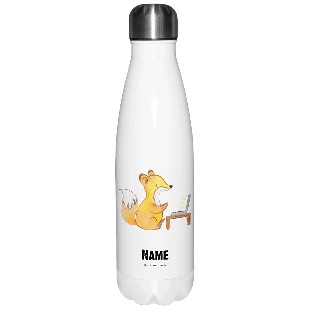 Personalisierte Thermosflasche Fuchs Bester Arbeitskollege der Welt Personalisierte Isolierflasche, Personalisierte Thermoflasche, Personalisierte Trinkflasche, Trinkflasche Mit Namen, Wunschname, Bedrucken, Namensflasche, für, Dankeschön, Geschenk, Schenken, Geburtstag, Geburtstagsgeschenk, Geschenkidee, Danke, Bedanken, Mitbringsel, Freude machen, Geschenktipp, Arbeitskollege, Kollege, Büro, Abschiedsgeschenk, Ruhestand, Arbeit, Mitarbeiter, Berufsgenosse, Beruf