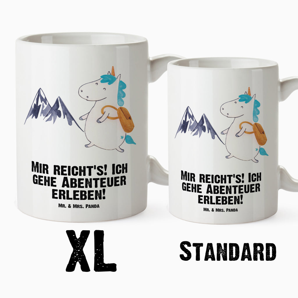 XL Tasse Einhorn Bergsteiger XL Tasse, Große Tasse, Grosse Kaffeetasse, XL Becher, XL Teetasse, spülmaschinenfest, Jumbo Tasse, Groß, Einhorn, Einhörner, Einhorn Deko, Pegasus, Unicorn, Bergsteiger, Abenteuer, Berge, Abenteurer, Weltenbummler, Weltreise, Reisen, Urlaub, Entdecker