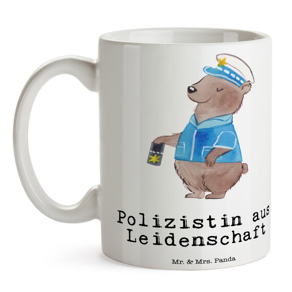 Tasse Polizistin aus Leidenschaft Tasse, Kaffeetasse, Teetasse, Becher, Kaffeebecher, Teebecher, Keramiktasse, Porzellantasse, Büro Tasse, Geschenk Tasse, Tasse Sprüche, Tasse Motive, Kaffeetassen, Tasse bedrucken, Designer Tasse, Cappuccino Tassen, Schöne Teetassen, Beruf, Ausbildung, Jubiläum, Abschied, Rente, Kollege, Kollegin, Geschenk, Schenken, Arbeitskollege, Mitarbeiter, Firma, Danke, Dankeschön, Polizistin, Polizeibeamtin, Wachfrau, Cop, Polizei, Studium