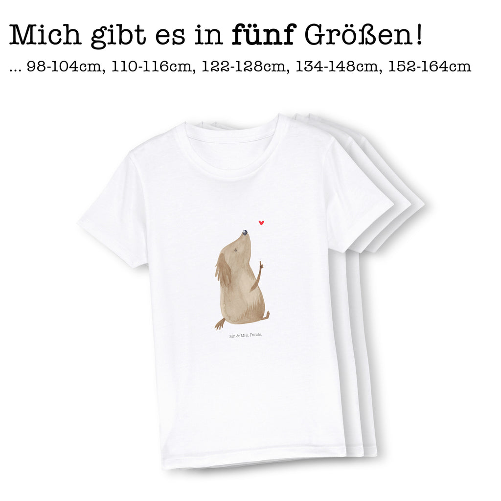 Organic Kinder T-Shirt Hund Liebe Kinder T-Shirt, Kinder T-Shirt Mädchen, Kinder T-Shirt Jungen, Hund, Hundemotiv, Haustier, Hunderasse, Tierliebhaber, Hundebesitzer, Sprüche, Liebe, Hundeglück, Hundeliebe, Hunde, Frauchen