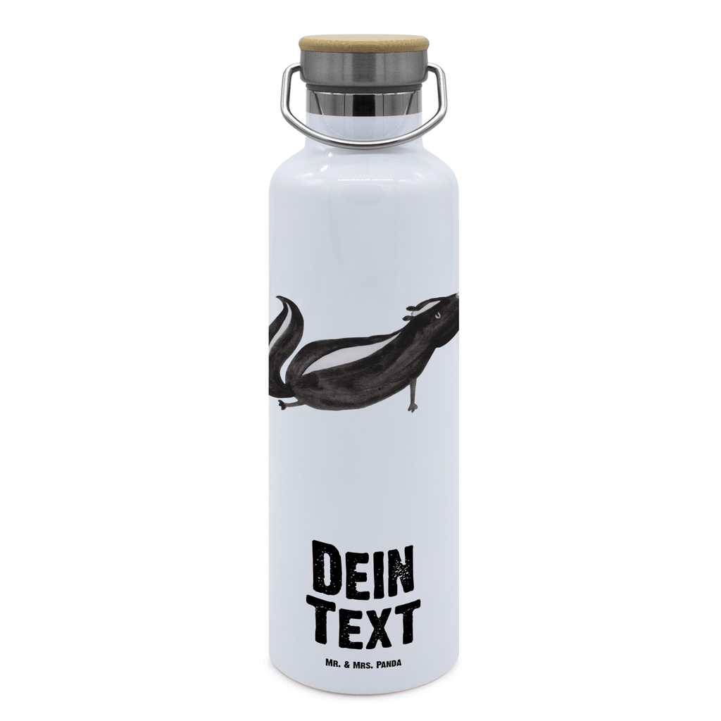 Personalisierte Trinkflasche Stinktier Yoga Personalisierte Trinkflasche, Trinkflasche mit Namen, Trinkflasche bedrucken, Flasche personalisiert, Trinkflasch mit Aufdruck, Trinkflasche Werbegeschenk, Namensaufdruck Trinkflasche, Sportflasche personalisiert, Trinkflasche Sport, Stinktier, Skunk, Wildtier, Raubtier, Stinker, Stinki, Yoga, Namaste, Lebe, Liebe, Lache