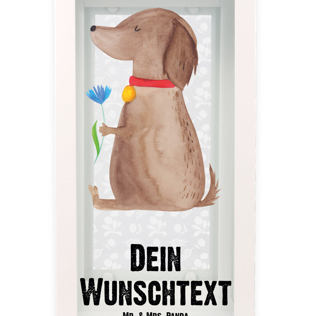 Personalisierte Deko Laterne Hund Blume Gartenlampe, Gartenleuchte, Gartendekoration, Gartenlicht, Laterne kleine Laternen, XXL Laternen, Laterne groß, Hund, Hundemotiv, Haustier, Hunderasse, Tierliebhaber, Hundebesitzer, Sprüche, Hunde, Frauchen, Hundeliebe