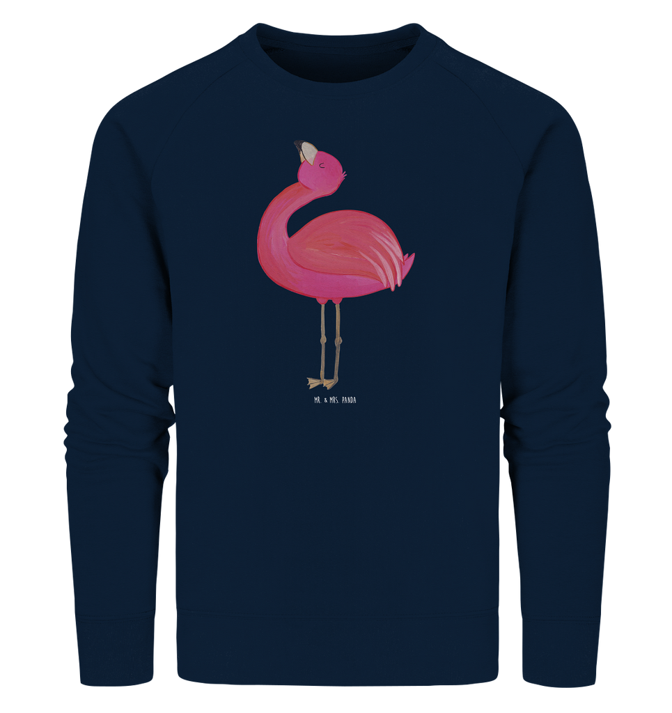 Organic Pullover Flamingo Stolz Pullover, Pullover Männer, Pullover Frauen, Sweatshirt, Sweatshirt Männer, Sweatshirt Frauen, Unisex, Flamingo, stolz, Freude, Selbstliebe, Selbstakzeptanz, Freundin, beste Freundin, Tochter, Mama, Schwester