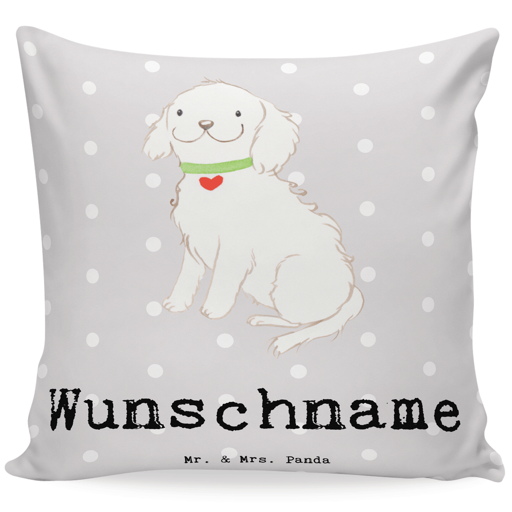 Personalisiertes Kissen Bolonka Zwetna Lebensretter Kissen, personalisiert, Name, Wunschname, bedrucken, Kopfkissen, Hund, Hunderasse, Rassehund, Hundebesitzer, Geschenk, Tierfreund, Schenken, Welpe, Bolonka Zwetna, Tsvetnaya Bolonka