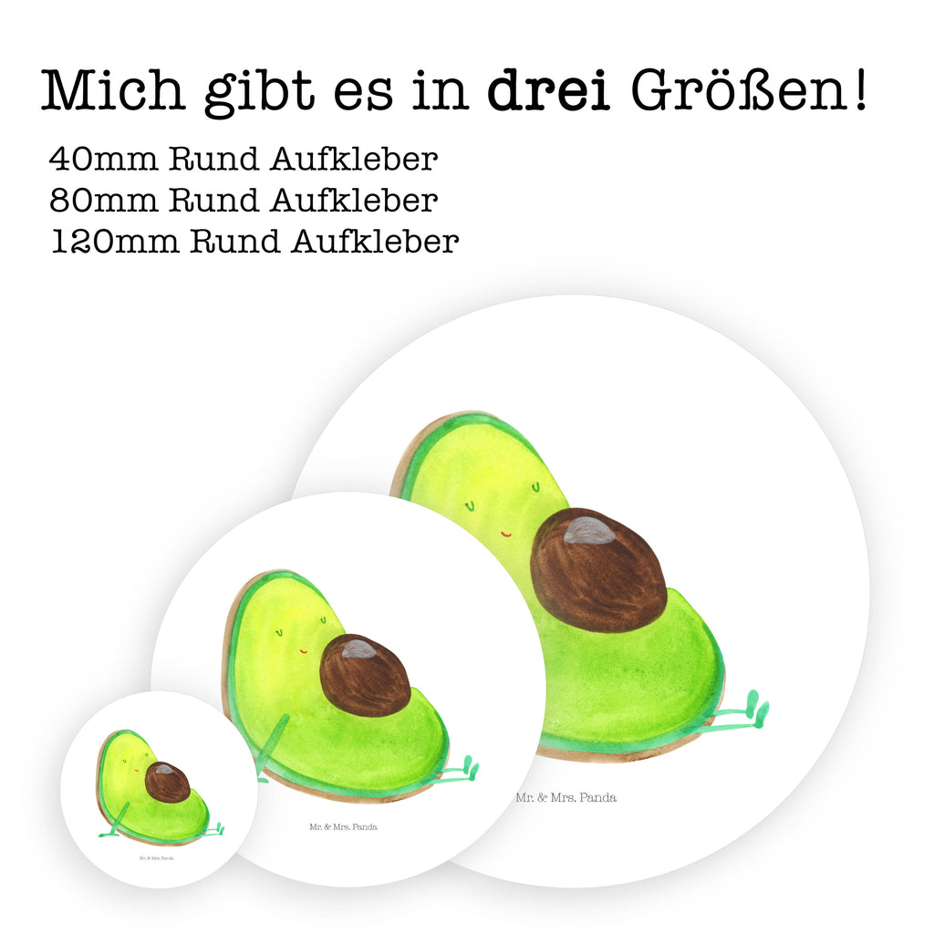 Rund Aufkleber Avocado schwanger Sticker, Aufkleber, Etikett, Avocado, Veggie, Vegan, Gesund, schwanger, Schwangerschaft, Babyparty, Babyshower